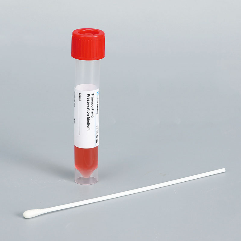 Virus sampling kit with synthetic fiber swab and tube containing 3 mL  inactivativating transport medium - Generon
